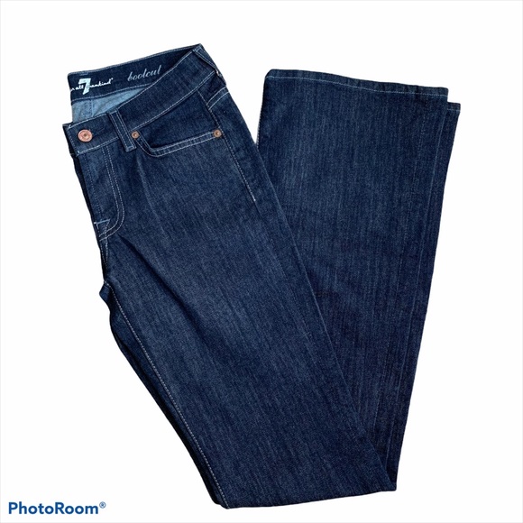 Seven 7 For All Mankind Bootcut Denim … - Picture 4 of 7
